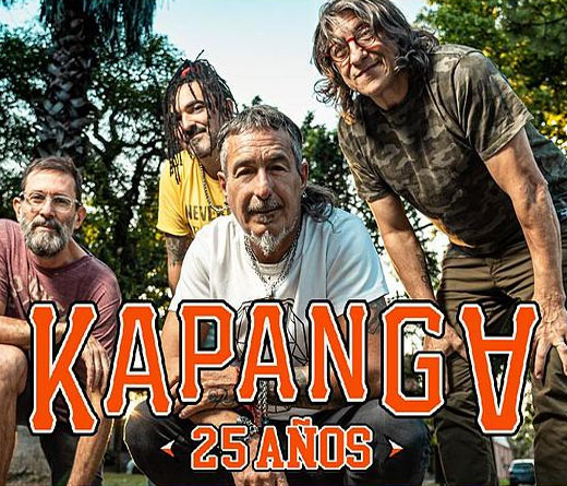  Kapanga comienza su gira por los barrios, festejando sus 25 años de trayectoria
