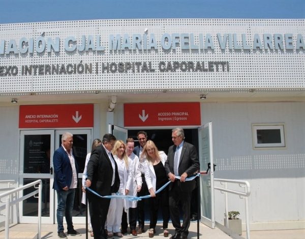  Gran inauguración del Hospital Rubén Caporaletti