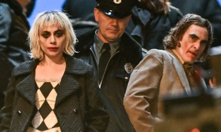  Lady Gaga y Joaquin Phoenix en el rodaje de “Joker: Folie à Deux”