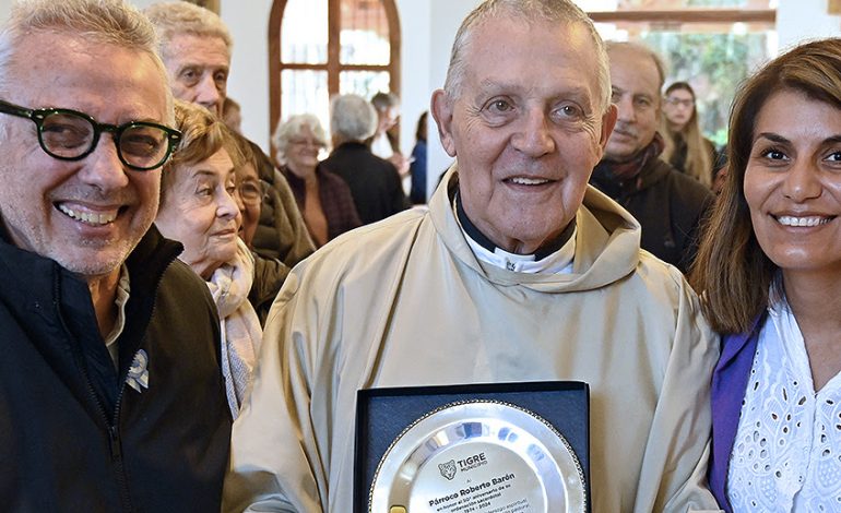  50° aniversario de la ordenación sacerdotal del párroco Roberto Barón