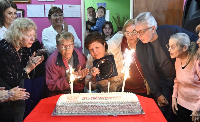  35° aniversario del Centro de Jubilados y Pensionados «Mi Refugio»