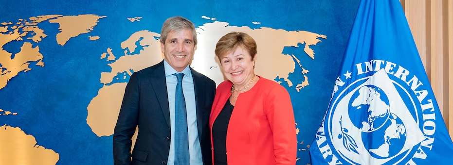 Caputo habló con Georgieva: el FMI ratificó el apoyo al Gobierno