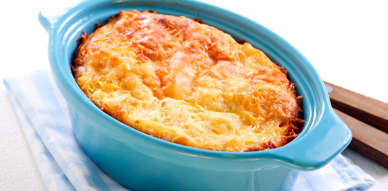Soufflé de coliflor