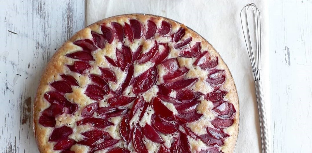 Tarta de ciruelas