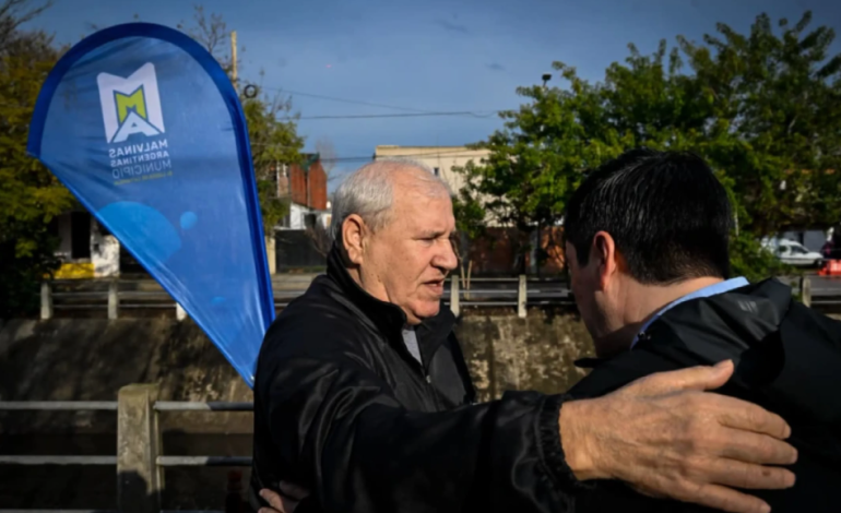  Malvinas inauguró una nueva obra de pavimento